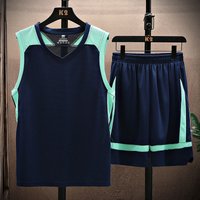Sports Team Sleeveless Vest Basketball Shirt Training Jersey Men’s Uniform Set Summer Sports Team Sleeveless Vest Basketball Shirt Training Jersey Men’s Uniform Set Summer