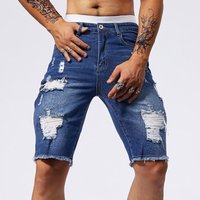 Men’s Clothing Micro Elastic Slim Summer Five Point Jeans Casual Shorts Loose Men’s Denim Shorts Points Hole Men’s Clothing Micro Elastic Slim Summer Five Point Jeans Casual Shorts Loose Men’s Denim Shorts Points Hole