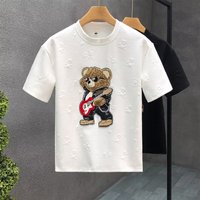 Men’s Clothing Houpu new summer cotton round neck short sleeve heavy g combed cotton printed loose drop shoulder style T shirt fashion Men’s Clothing Houpu new summer cotton round neck short sleeve heavy g combed cotton printed loose drop shoulder style T shirt fashion