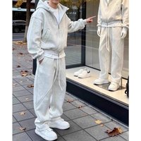 ​​”Men’s Heavyweight Casual Sportswear Set Cardigan, Sweatshirt & Sweatpants, Plus Size AutumnWinter Comfort, Trendy Streetwear Look”​​