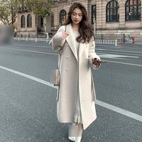 ​​Double-Breasted Belted Wool Coat Oversized Trench Coat With Notched Lapel S-XX, Elegant Colors, Office-to-Event Staple​​ ​​Double-Breasted Belted Wool Coat Oversized Trench Coat With Notched Lapel S-XX, Elegant Colors, Office-to-Event Staple​​