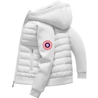 Men’s Lightweight Logo Hooded Puffer Jacket – Oversized Streetwear Coat, Minimalist Design Men’s Lightweight Logo Hooded Puffer Jacket – Oversized Streetwear Coat, Minimalist Design