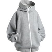 Men’s Clothing Cardigan Sweatshirt Jacket Loose Jacket Top Men’s Stylish Zip-Up Hooded Sweatshirt Jacket – Loose Fit Casual Outerwear In Grey​ Men’s Clothing Cardigan Sweatshirt Jacket Loose Jacket Top Men’s Stylish Zip-Up Hooded Sweatshirt Jacket – Loose Fit Casual Outerwear In Grey​