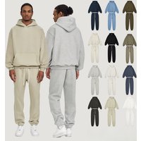 Unisex Heavyweight Fleece Hoodie & Joggers Set GSM Cotton Blend, Oversized Fit, Ribbed Cuffs Streetwear Essentials, Minimalist Colors Unisex Heavyweight Fleece Hoodie & Joggers Set GSM Cotton Blend, Oversized Fit, Ribbed Cuffs Streetwear Essentials, Minimalist Colors