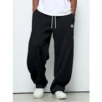 Men’s YK Retro Joggers – Vintage Flag Embroidered Casual Pants, Streetwear Straight Leg Trousers Men’s YK Retro Joggers – Vintage Flag Embroidered Casual Pants, Streetwear Straight Leg Trousers