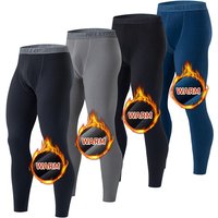 Underwear & Sleepwears Thermal Underwear Winter Warm Fleece-Lined Pants For Cold Weather, Soft & Comfortable, Plus Size Available Grey, Black, Blue​