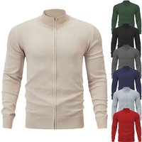 Men’s Clothing Autumn And Winter New Men’s Clothing Hot Style Stand Collar Casual Sports Sweater Cardigan Knitted Sweater All Match Wool Sweater Men’s Clothing Autumn And Winter New Men’s Clothing Hot Style Stand Collar Casual Sports Sweater Cardigan Knitted Sweater All Match Wool Sweater