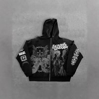 YK Angel Zip Hoodie D Print Streetwear Unisex Oversized Fit, Retro Aesthetic, Colorways​ YK Angel Zip Hoodie D Print Streetwear Unisex Oversized Fit, Retro Aesthetic, Colorways​
