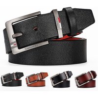 VOOTHOST New Men’s Belt Alloy Pin Buckle Casual Jeans Belt Male All-match Leather Formal Business Designer Waistband F VOOTHOST New Men’s Belt Alloy Pin Buckle Casual Jeans Belt Male All-match Leather Formal Business Designer Waistband F
