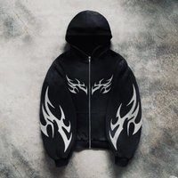Men’s Fleece-Lined Hooded Sweatshirt – Oversized Pullover With Print, Streetwear Style BlackGray, S-XX Men’s Fleece-Lined Hooded Sweatshirt – Oversized Pullover With Print, Streetwear Style BlackGray, S-XX