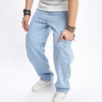Men’s Clothing High Street New Style Straight Trend Patched Raw Edge Trousers Loose Casual Men’s Jeans Ins Trousers Men’s Clothing High Street New Style Straight Trend Patched Raw Edge Trousers Loose Casual Men’s Jeans Ins Trousers
