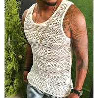 Men’s Clothing Summer Men’s New Tank Top Slim T Shirt Hollow Breathable Vest Men’s Clothing Tops Men’s Clothing Summer Men’s New Tank Top Slim T Shirt Hollow Breathable Vest Men’s Clothing Tops