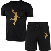 Men’s Sets Summer Suit Two-piece Outfit Activewear T Shirts Shorts Fashion Brand Jogging Fitness Gym Clothes Men Short Set Men’s Sets Summer Suit Two-piece Outfit Activewear T Shirts Shorts Fashion Brand Jogging Fitness Gym Clothes Men Short Set