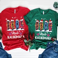 Mele Kalikimaka, Beach Christmas Shirt, Hawaiian Christmas
