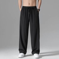 Man Pants Tracksuit Sweatpants Sportswear Gym Workwear Summer Joggers Baggy Yk Straight Big-Size Trousers Pantalones
