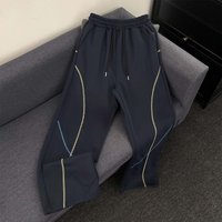 ​​Men’s Straight Leg Casual Pants – Retro Streetwear Joggers With Relaxed Fit, Low Rise, Stretch Fabric, Urban Hip-Hop Style For Teens & Young Adults ​​Men’s Straight Leg Casual Pants – Retro Streetwear Joggers With Relaxed Fit, Low Rise, Stretch Fabric, Urban Hip-Hop Style For Teens & Young Adults