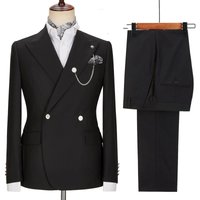 Men’s Clothing Two Piece Suit Men’s Suit Slim Fit Suit Jacket