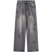 Men’s Distressed Flare Jeans – Premium Washed Denim Men’s Distressed Flare Jeans – Premium Washed Denim