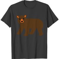 Brown Bear Grizzly Bear Black shirt