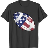 American Rugby Ball Gift Us Flag Patriotic shirt