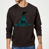 Harry Potter Sorting Hat Silhouette Sweatshirt – Black Harry Potter Sorting Hat Silhouette Sweatshirt – Black