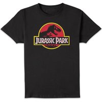 Classic Jurassic Park Logo Men’s Shirt – Black Classic Jurassic Park Logo Men’s Shirt – Black
