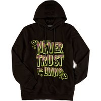 Beetlejuice Never Trust The Living Hoodie – Black Beetlejuice Never Trust The Living Hoodie – Black