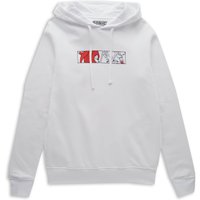 Sonic The Hedgehog Face Off Hoodie – White Sonic The Hedgehog Face Off Hoodie – White
