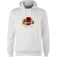 Jurassic Park Hoodie – White Jurassic Park Hoodie – White