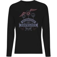 Harry Potter Quidditch At Hogwarts Men’s Long Sleeve Shirt – Black Harry Potter Quidditch At Hogwarts Men’s Long Sleeve Shirt – Black