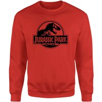 Jurassic Park Logo Sweatshirt – Red