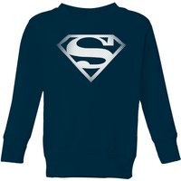 Superman Spot Logo Kids’ Sweatshirt – Navy – –