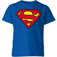 Official Superman Shield Kids’ Shirt – Blue – – Official Superman Shield Kids’ Shirt – Blue – –