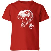 Jurassic Park T Rex Kids’ Shirt – Red – –