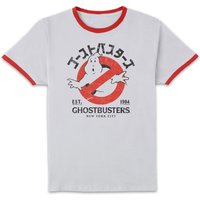 Ghostbusters EST. Unisex Ringer Shirt – WhiteRed