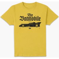BATMAN Batmobile Profile Lt Unisex Shirt – Yellow BATMAN Batmobile Profile Lt Unisex Shirt – Yellow