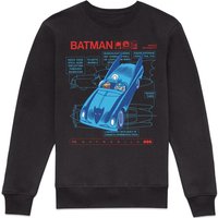 DC Comics Batman Batmobile Sweatshirt – Black