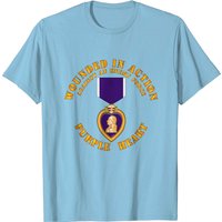 Wounded In Action Purple Heart T Shirt Wounded In Action Purple Heart T Shirt