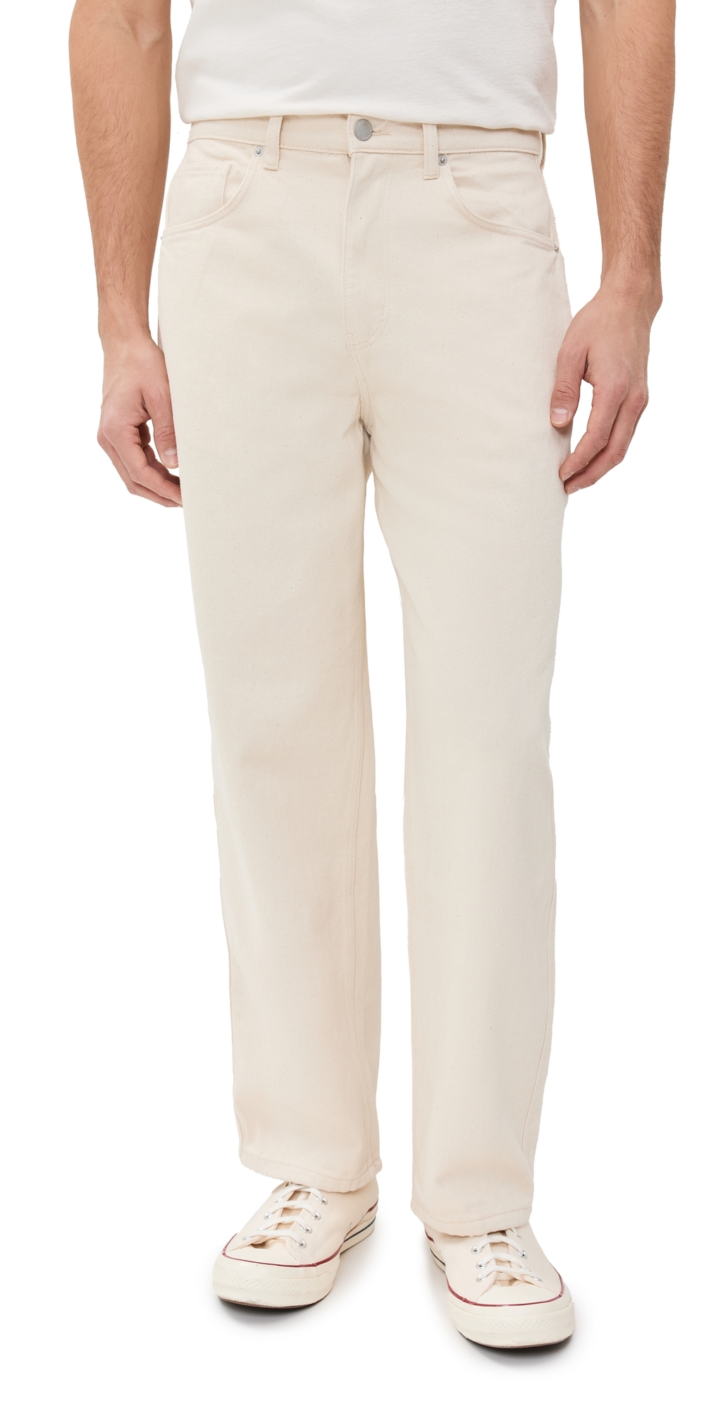 Wax London Loose Fit Jeans Ecru