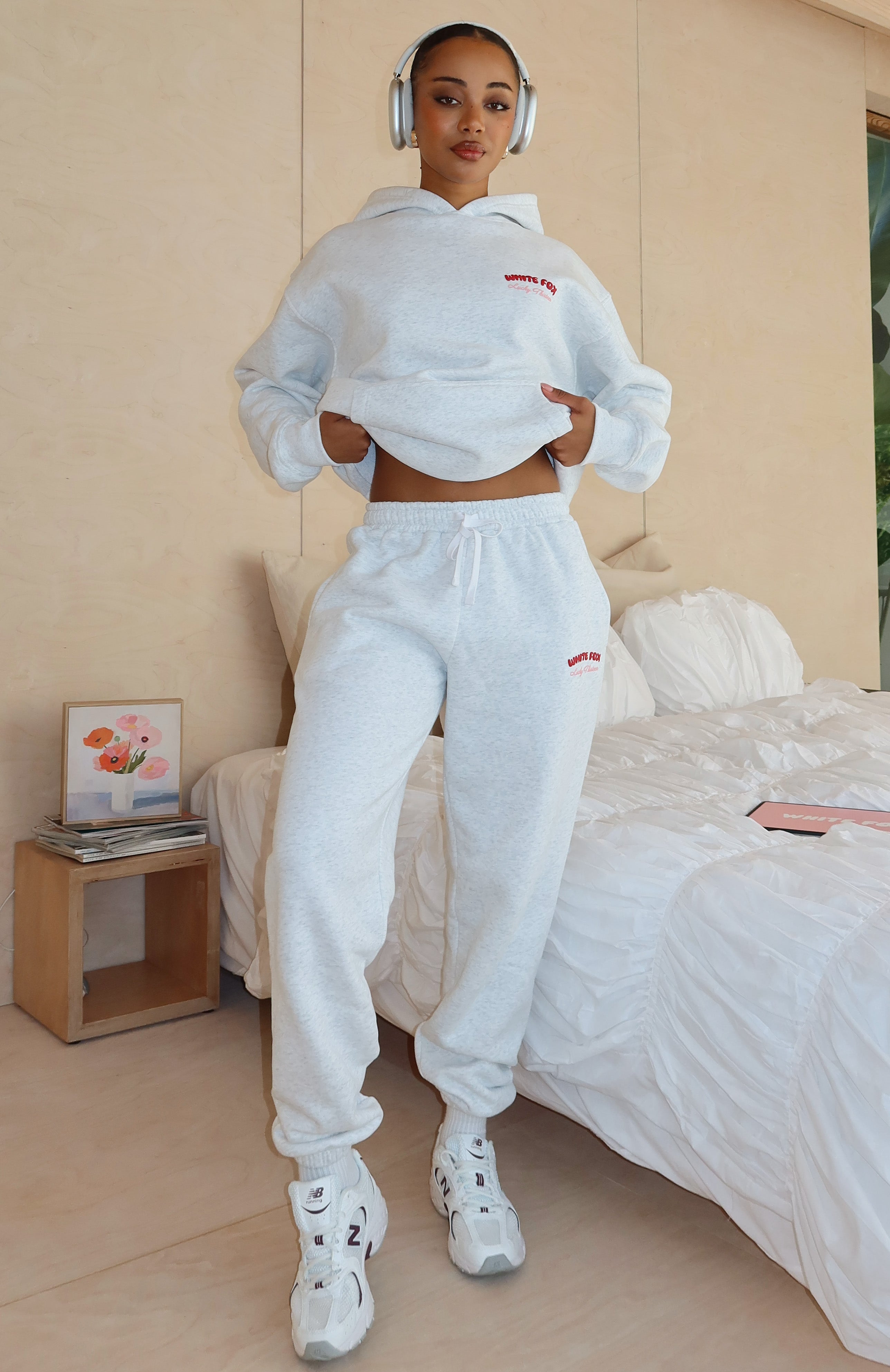 Lucky Thirteen Cheyenne Sweatpants Grey Marle Lucky Thirteen Cheyenne Sweatpants Grey Marle