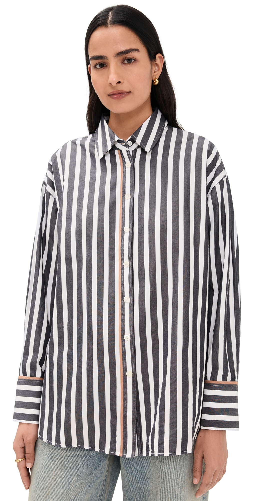 XIRENA Gillian Shirt Ink Stripe