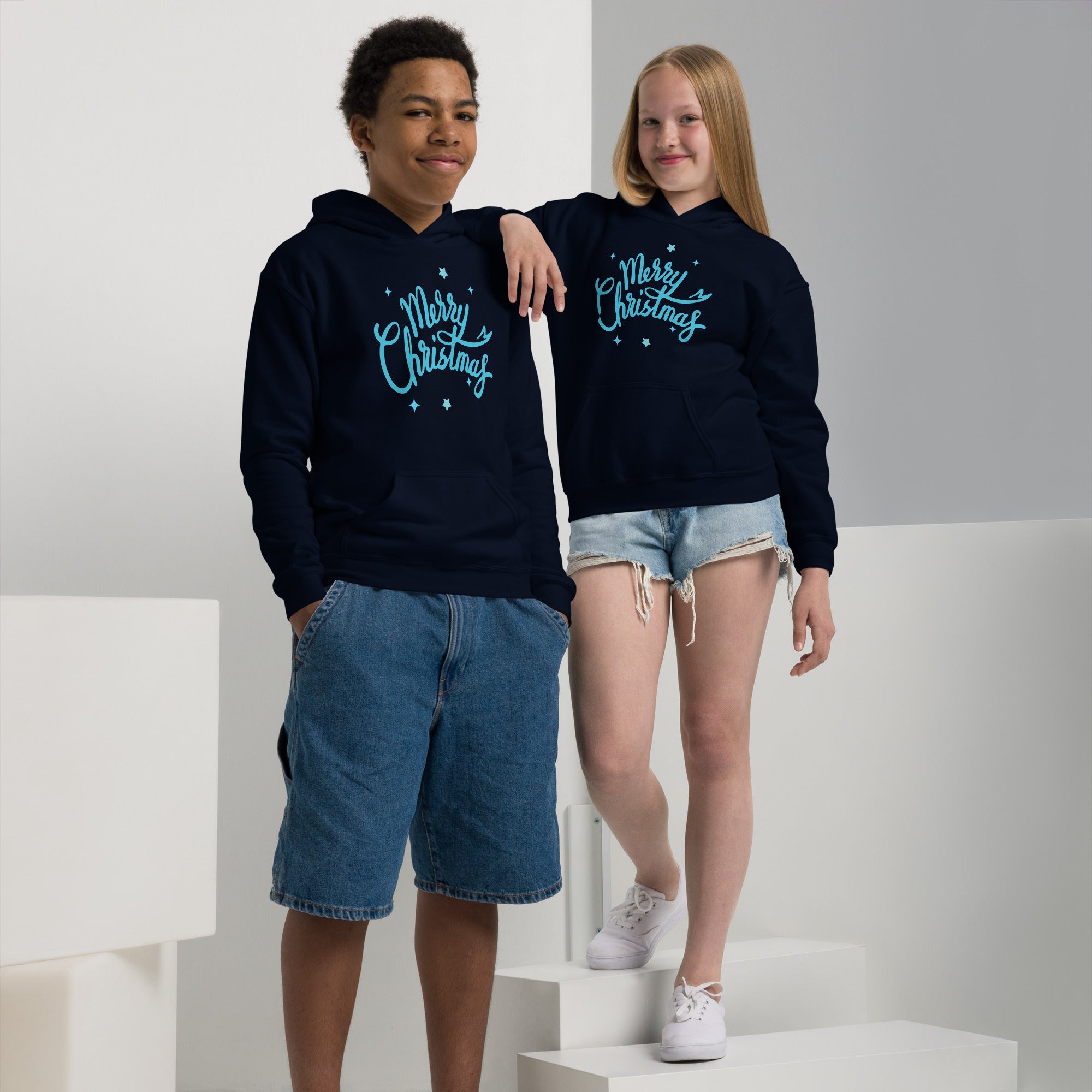 Merry & Cozy Holiday Hoodie Gift for Kids Merry & Cozy Holiday Hoodie Gift for Kids